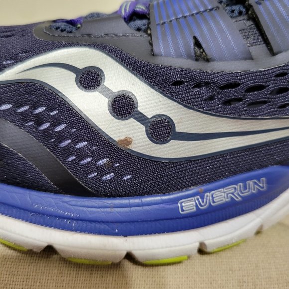 Saucony Women's Zealot ISO 3 Size 10.5 Running Shoes Blue S10369-2 - Picture 6 of 9